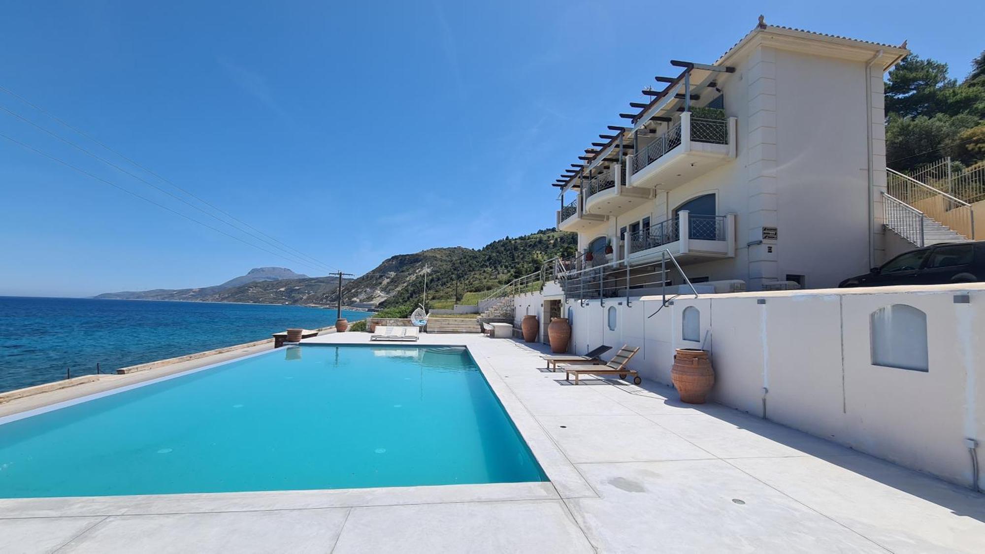 Villa Serafeim Kími Exterior foto