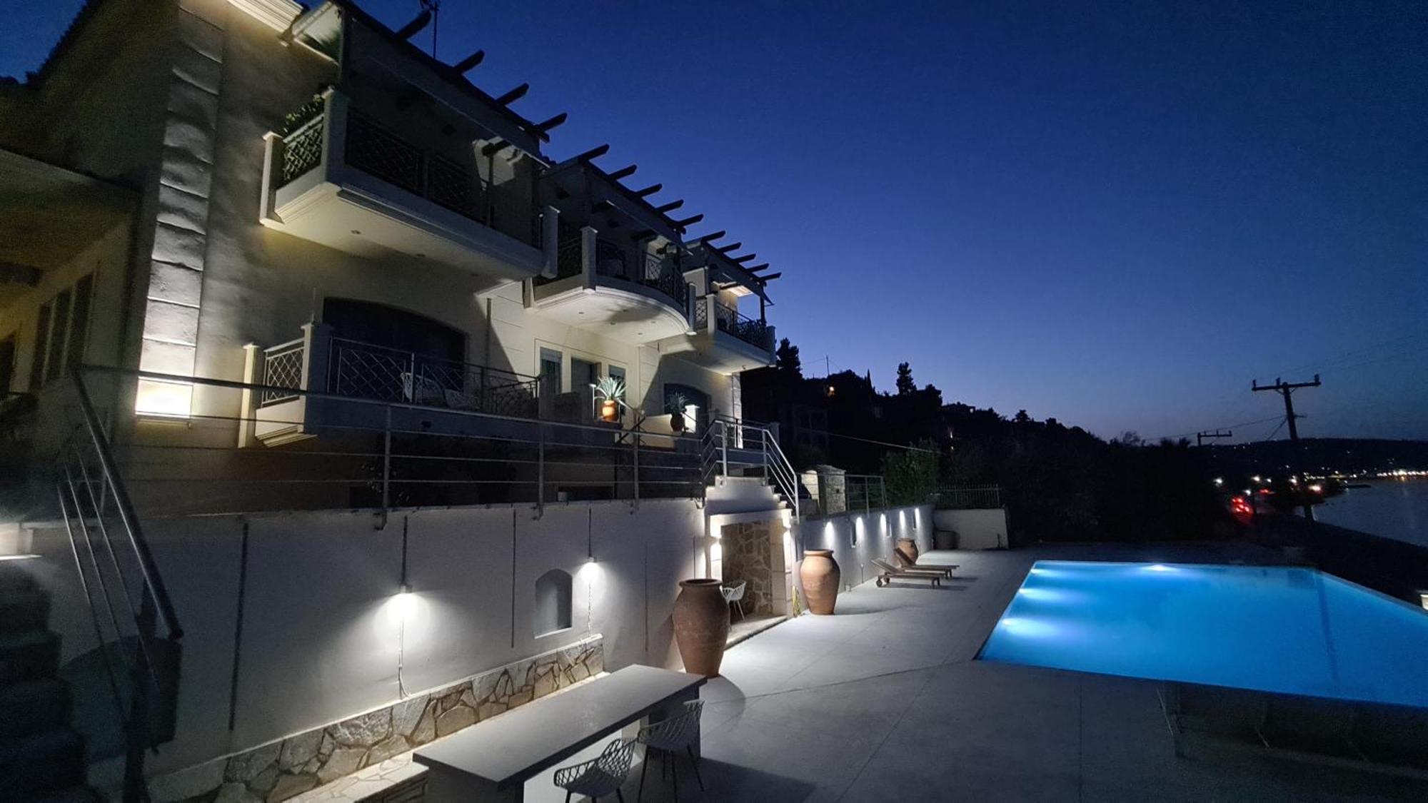 Villa Serafeim Kími Exterior foto