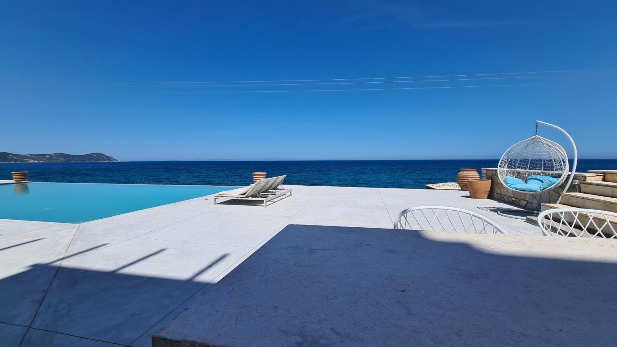 Villa Serafeim Kími Exterior foto